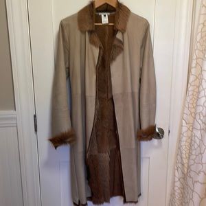 - vintage .Les prairies de paris shearling coat